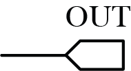 Net symbol in a schematic