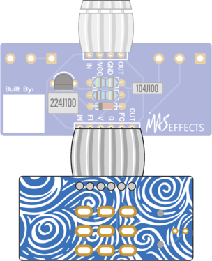 Connect foot switch PCB to Main PCB