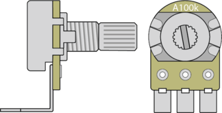 Potentiometer, A100K