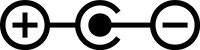 Center Negative symbol